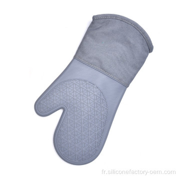 Gants de four de cuisine en silicone